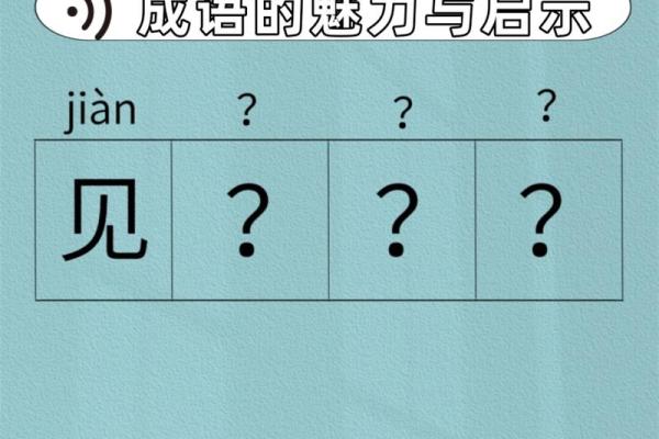 成语的魅力:从命名到运用,探寻中华文化的智慧之美 成语的魅力:从命名到运用,探寻中华文化的智慧之美