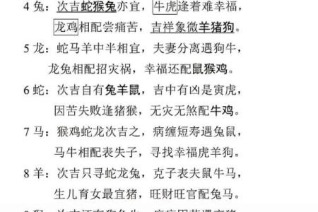 生肖配对：哪个生肖与哪个生肖的命最佳？解密生肖之间的和谐关系！