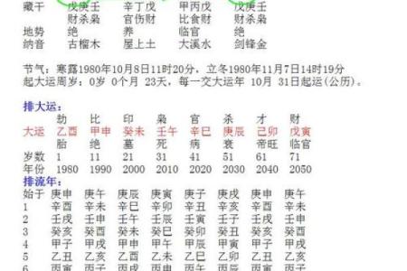 2010年的命格：揭示八字中的风水运势与人生轨迹