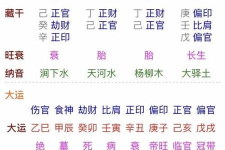 揭秘丙午丁酉的命理奥秘：如何理解与运用？