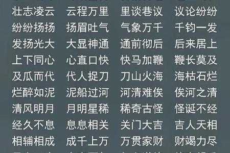 成语接龙中的智慧与遗意：探寻中华语言的魅力
