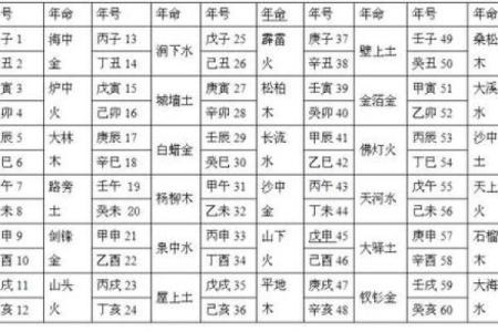 11962年出生的人命格解析与生活指南