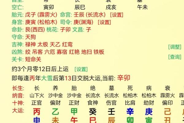 探寻七星之辉：土五局阴女命主禄存命理揭秘