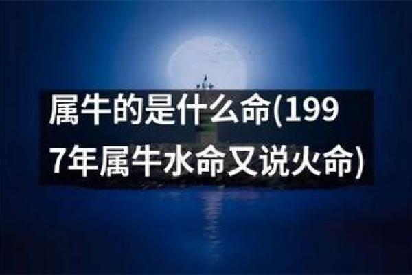 1949年牛生肖解析：水命、火命与命理的深度探讨