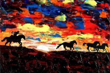 沙中土命者的色彩世界：揭秘他们的心灵之好