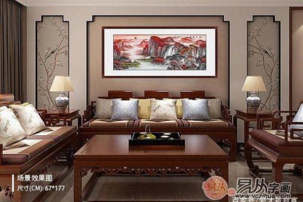 如何选择适合土木命的客厅挂画，提升家居风水与品位