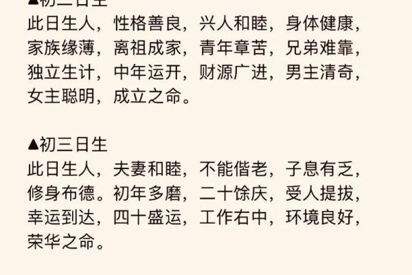 探秘初一十五生日的命运与性格特点 探秘初一十五生日的命运与性格特点