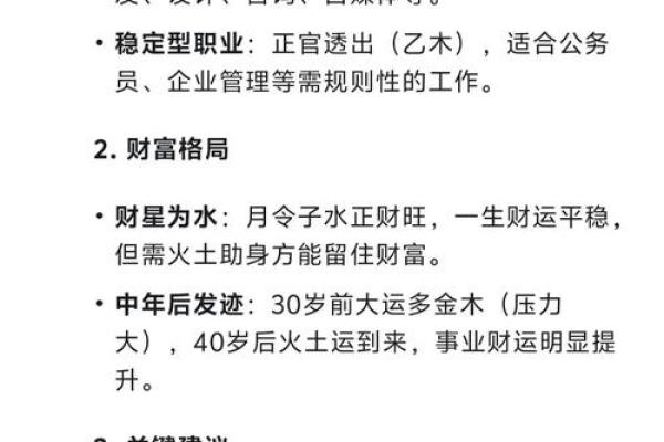 水命与木命：适合的行业分析与职业发展策略