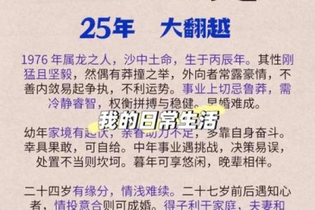 1951年属龙命运解析：命理智慧与人生启示