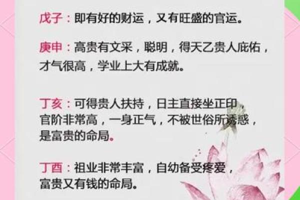算命中的富贵命与其他命理：揭秘人生的多样选择