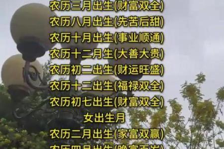 如何通过出生月份了解你的命运玄机