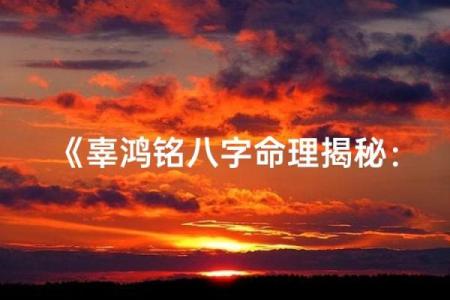 1991年的人生轨迹与命运探究：命理学解码