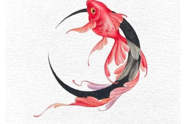 纹身鲤鱼：象征着好运与坚持的生命之旅