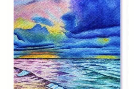 大海水命的色彩之旅：如何通过颜色展现独特魅力