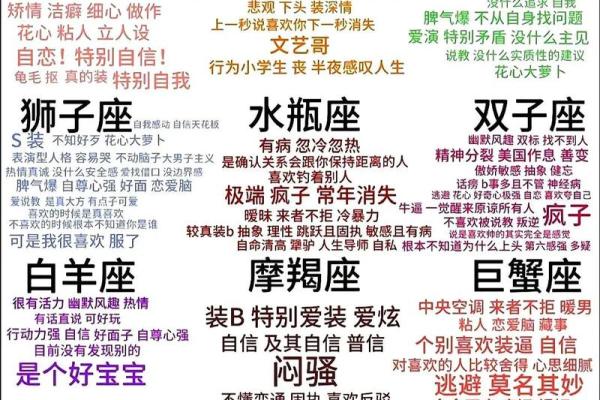 揭示星座命运:十二星座的天生性格与命理解析 揭示星座命运:十二星座的天生性格与命理解析