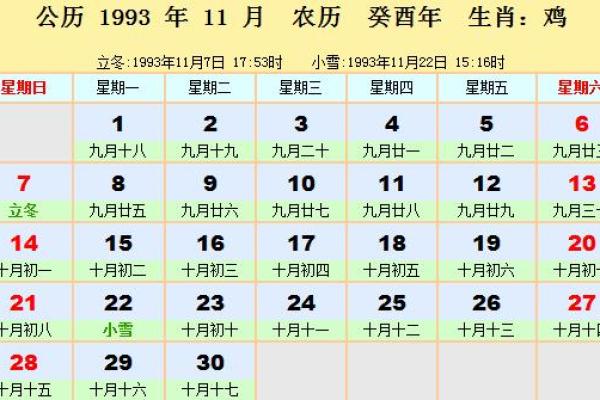 1993癸酉年命理解析：探索人生的五行之路