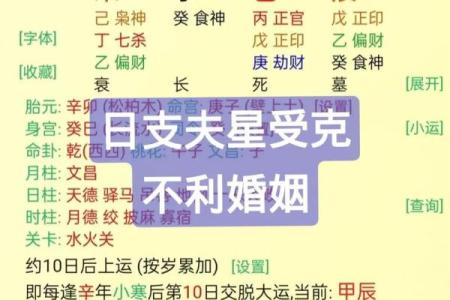 婚姻不幸的命格解析：从八字看你的感情之路