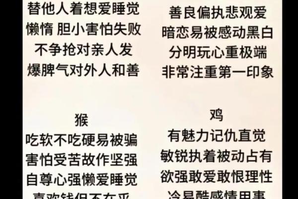 了解十二生肖与命理：如何通过生肖划分命运与性格