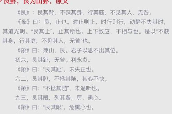 艮命的解析：探秘命局中的艮卦内涵与人生启示