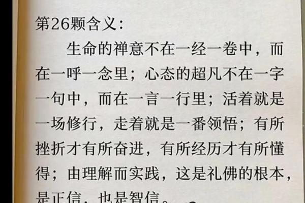 探寻菩提命的深刻寓意与人生智慧