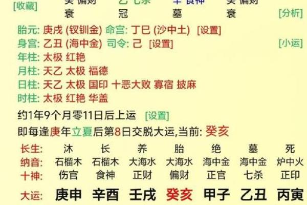 金命水命八字成语解析：命理的奇妙世界