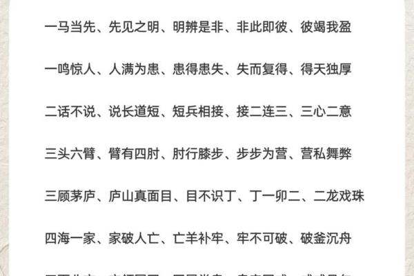探寻中华文化精髓:命与观的成语大全 探寻中华文化精髓:命与观的成语大全