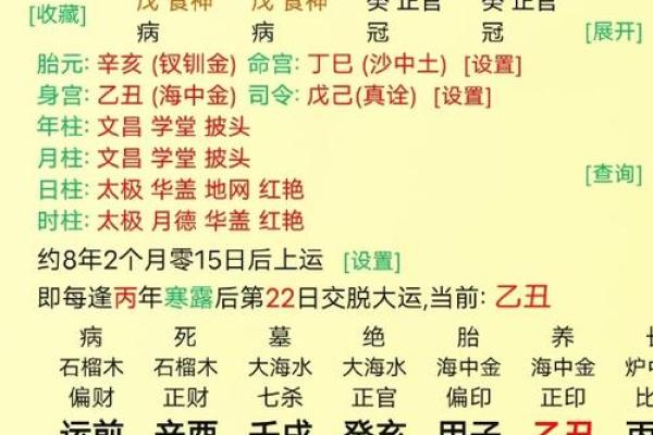 根据生辰八字解析命运，揭示个体的发展之路