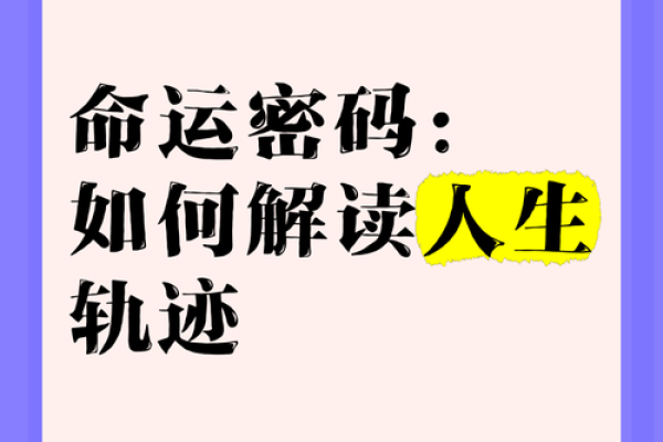 命理秘传：解密命运的奥秘与人生的转机