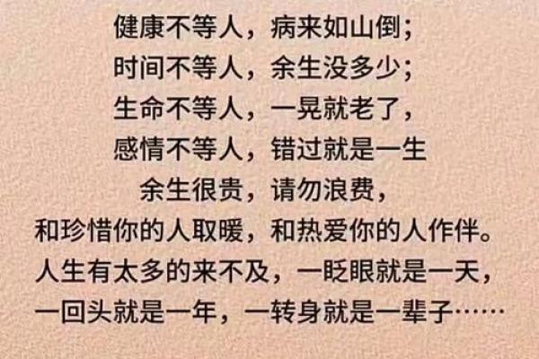 什么不如命，珍惜生命的每一刻