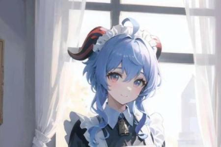 满命甘雨，冰雪恋曲中的温柔使者