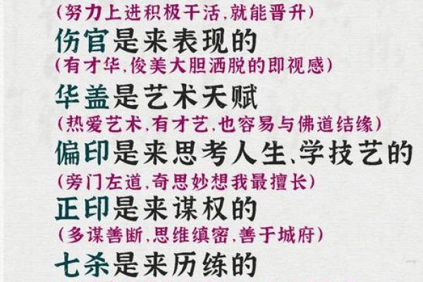 命理天干揭秘：忌神如何影响命格的深远影响