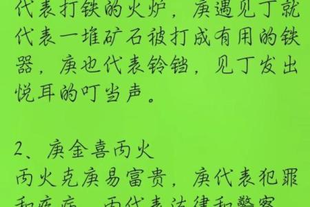 庚金大起大落的命理解析：揭开命运的神秘面纱