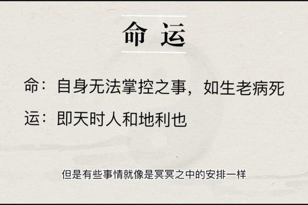 探讨命运的奥秘：一命二运三命财运的深刻内涵与实践
