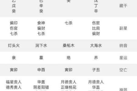 命理探秘：癸亥乙卯癸卯壬子的命运解析与人生智慧