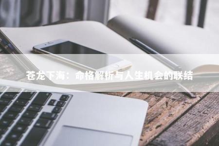 苍龙下海：命格解析与人生机会的联结