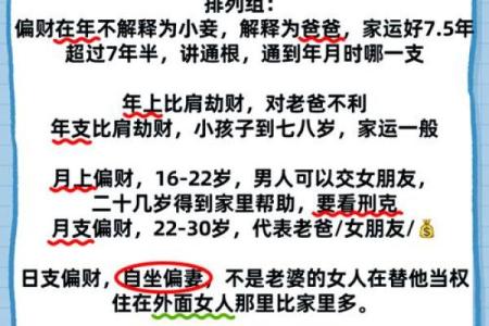 探秘女命八字中的偏财命格，财富与人生的奥秘揭示！