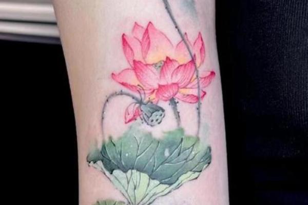 探索荷花刺青的寓意与命理相符之道