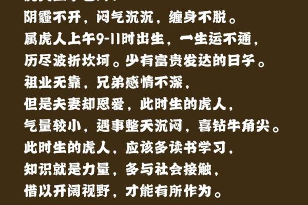 1988年出生的虎年命运解析：勇敢与机遇的完美结合
