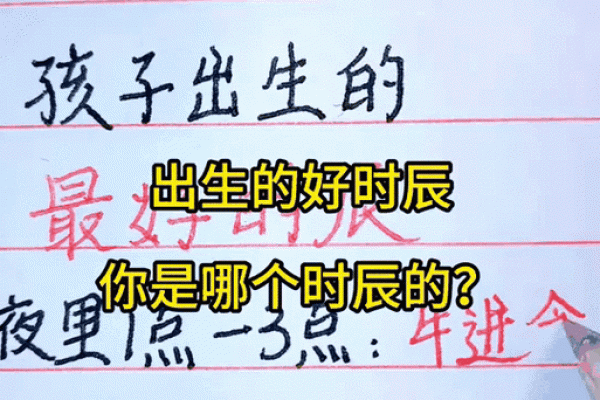 出生时辰决定命格，了解你的命运之钥！