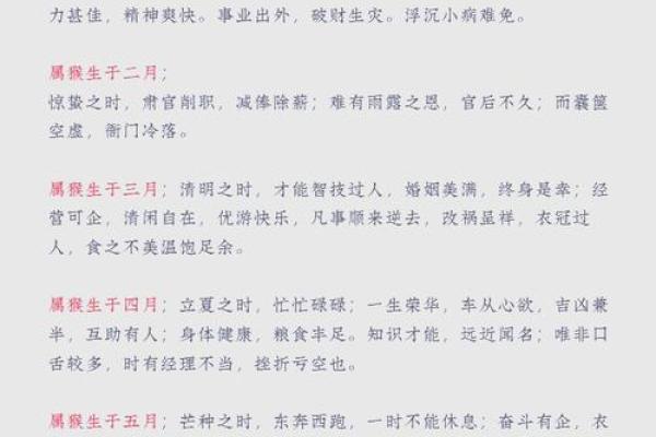 探秘猴子农历二月命理：信念与机遇的交汇