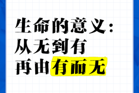 探索“无”与“有”的哲学：在空无中找到生命的意义