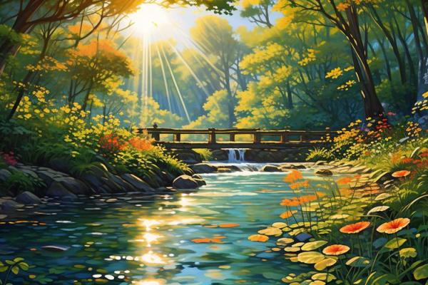 探秘大溪水的命运与象征：自然与人的和谐交织