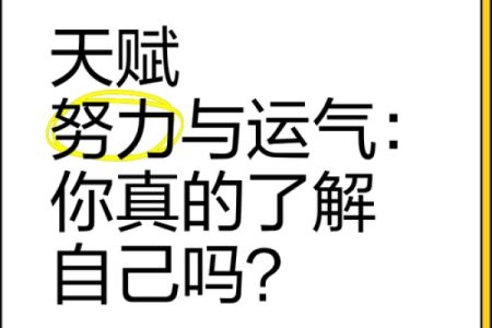 命好有个屁用？谈谈运气与努力的关系