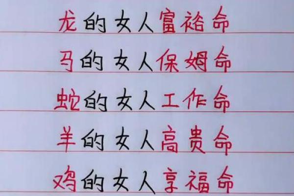 贵妇命与富贵命：命运背后的独特差异解析