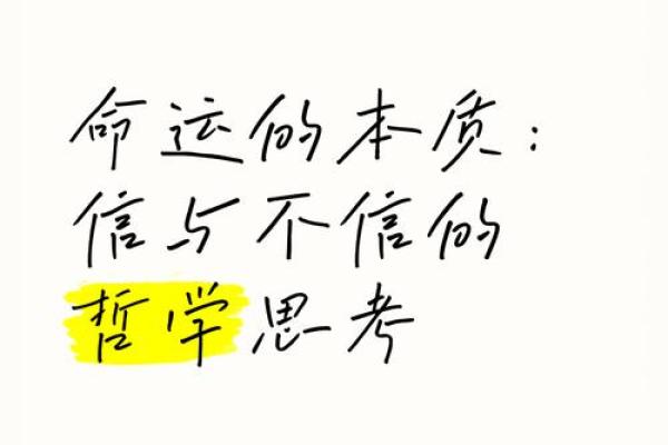 探秘命运的秘密：不同属性命运解读与人生哲学