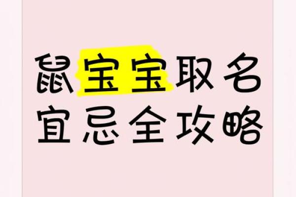 鼠年命名秘籍：如何为鼠年出生的宝宝找到理想名字？