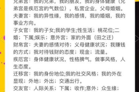十二天宫命格解析：揭示你人生的命运密码
