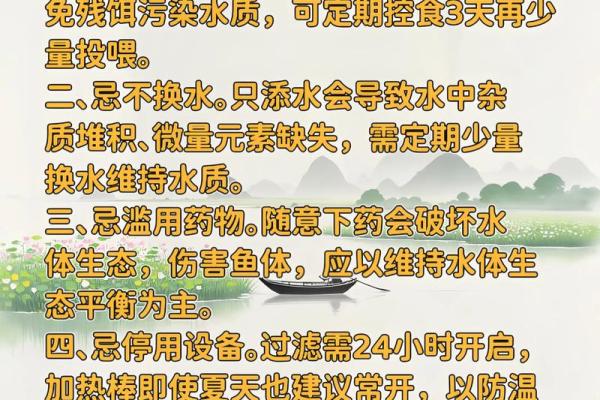 水命养鱼的秘笈：让你的鱼儿健康成长的秘诀