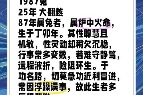 1951年属兔，命运与性格的深度解析