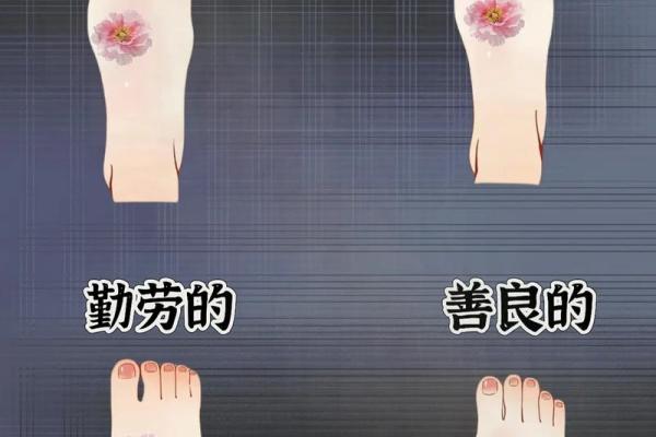 脚趾形状与命运解读：从小指到大拇指的神秘之旅